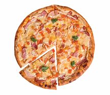 Пицца с беконом и курицей 40 см