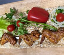 Шашлык из куриных крыльев