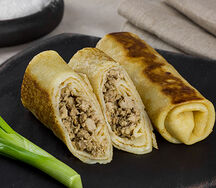 Блин с мясом