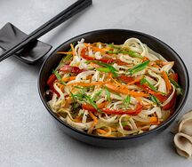 Фунчоза с курицей
