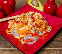 Харусаме с морепродуктами
