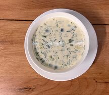 Окрошка куриная