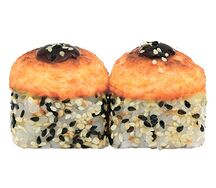 Запеченный в кунжуте с курицей