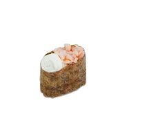 Гункан сырный с креветкой