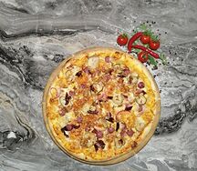 Мексикано (бекон, охотничьи колбаски)