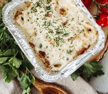 Сундучок с курицей и грибами