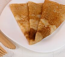 Блин с маслом