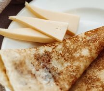 Блин с сыром