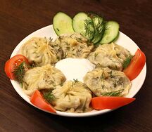 Манты с говядиной