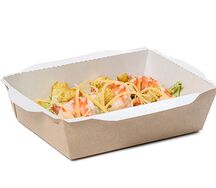 Салат цезарь с креветками 