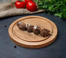 Шашлык из говяжьей печени, сердца