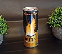 Burn energy drink Тëмная энергия