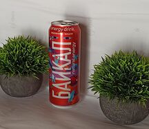Энергетический напиток Байкал Natural energy Земляника-Вишня