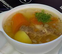 Шурпа с говядиной