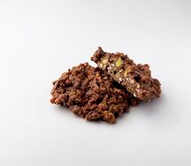 Рокс из молочного шоколада и фисташки