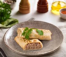 Блины с мясом