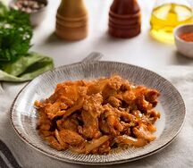 Поджарка из свинины