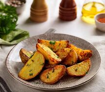 Картофель запечённый по-деревенски
