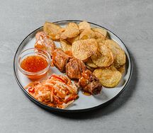 Шашлык из свинины в кисло-сладком соусе