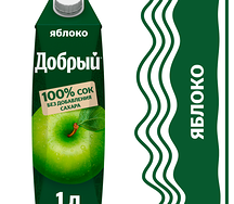 Сок Добрый Яблочный