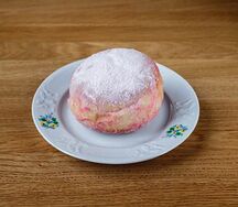 Пончик ваниль и манго-маракуйя