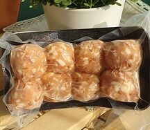 Фишбол из кижуча с сыром