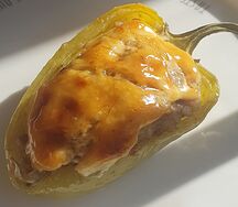 Перец фаршированный запечённый