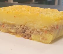 Картофельная запеканка с фаршем