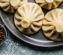 Хинкали с курицей