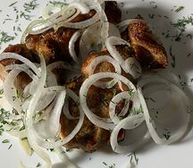 Шашлык из cвинoй шеи