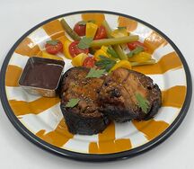 Буженина с маринованными овощами