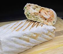 Шаурма из свинины в лаваше