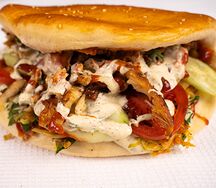 Шаурма по-карски с курицей
