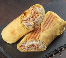Шаурма с креветкой