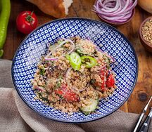 Овощной по-грузински с орехами