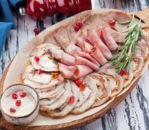 Мясная тарелка