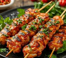 Шашлык из куриного филе бедра 