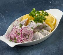 Сельдь с картошкой