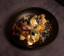 Цветная капуста с пармезаном и трюфельным маслом