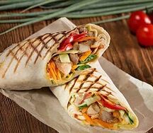 Шаурма со свининой