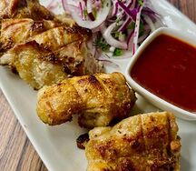 Шашлык из куриных крылышек