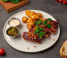 Свиные ребра BBQ