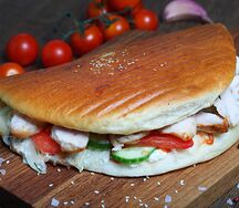 Шашлык по-карски с курицей