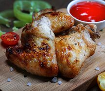 Шашлык из куриных крыльев