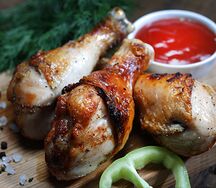 Шашлык из куриной голени