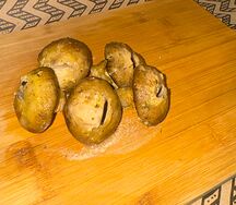 Шампиньоны на углях