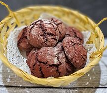 Печенье красный бархат