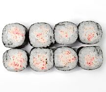 Маки с крабовым мясом