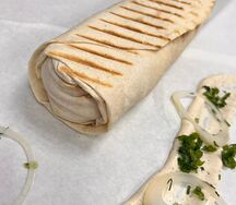 Шашлык в лаваше с курицей
