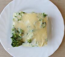 Брокколи с сыром и яйцом 